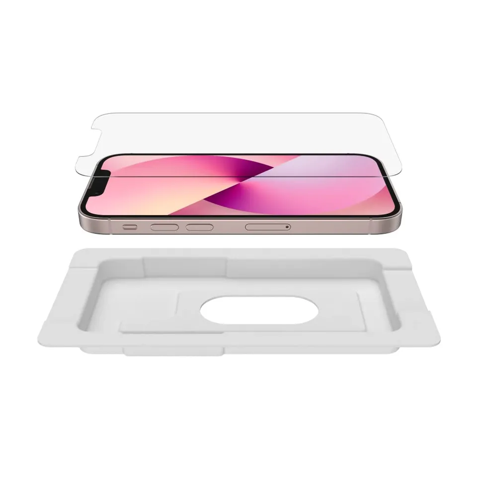 belkin-iphone-13-mini-displayschutz-temperedglass-antimikrobiell-blasenfreie-anb image 1