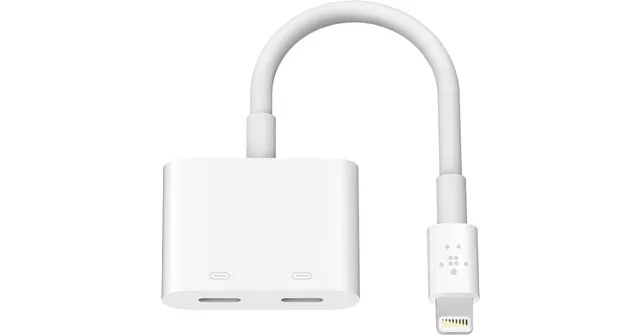 belkin-rockstar-lightning-audio-charge-adapter-f8j194-mfi-zertifizierter-lightni image 1
