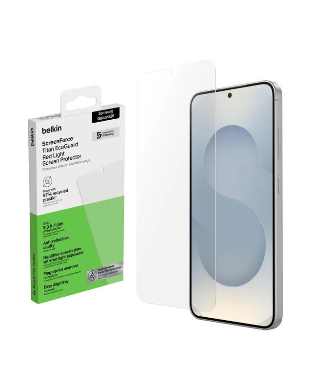 belkin-screenforce-titan-ecoguard-rotlicht-schutzfolie-f-r-samsung-galaxy-s26-bl image 1