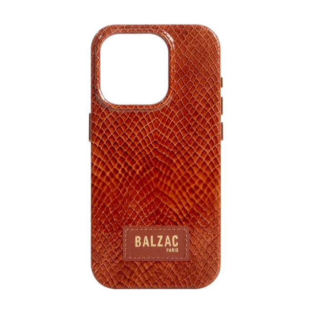 native-union-embossed-cognac-case-f-r-iphone-14-balzac-paris-lederschutzh-lle-mi image 1