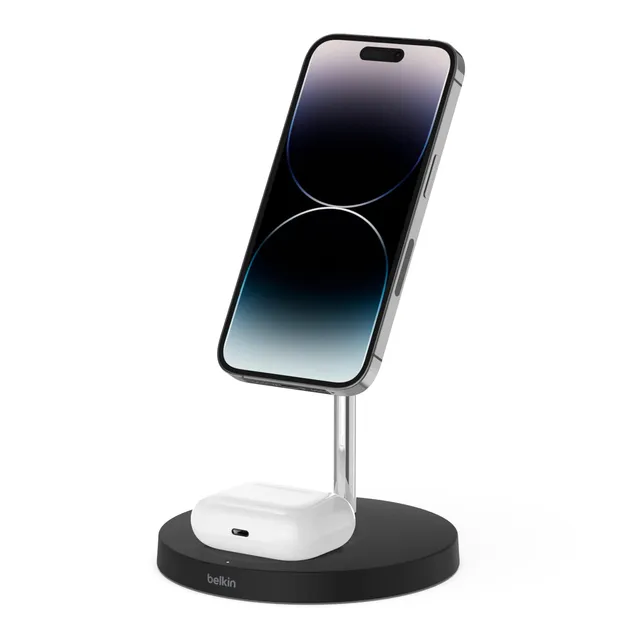 belkin-2-in-1-wireless-ladeger-t-mit-magsafe-wiz004-15-w-schnellladest-nder-f-r- image 1