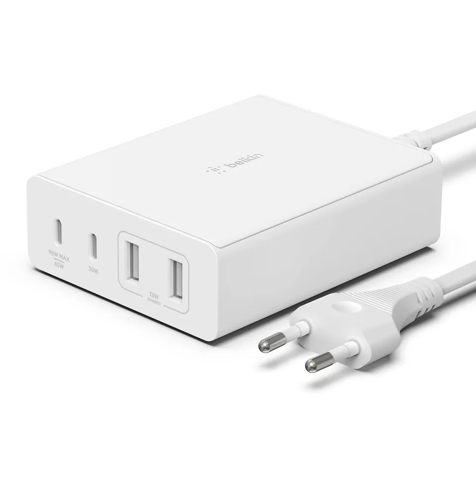 belkin-108-w-gan-usb-ladestation-mit-2x-usb-c-und-2x-usb-a-4-ger-te-ladeger-t-f- image 1