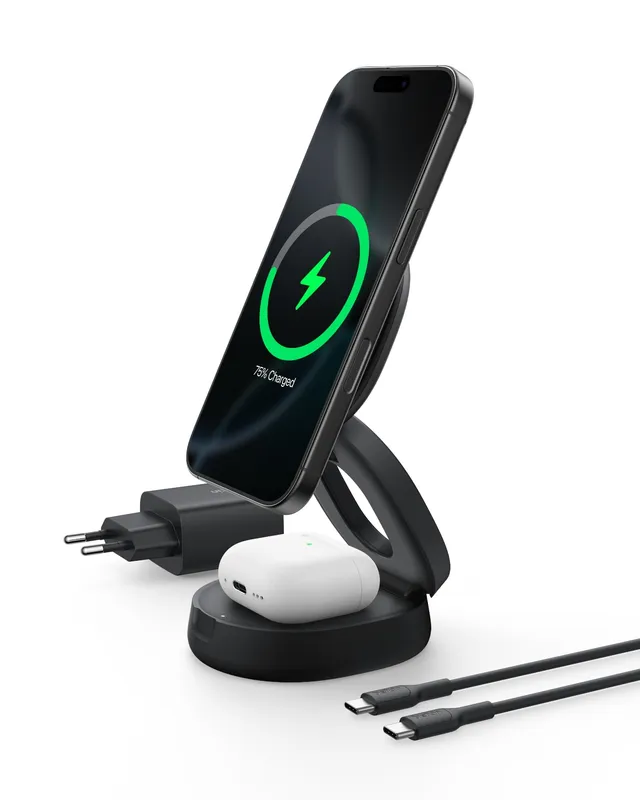 belkin-boostcharge-2-in-1-induktive-ladestation-mit-qi2-15-w-magsafe-kompatibles image 1