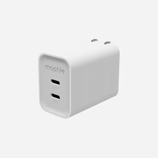 mophie-speedport-70w-wandladeger-t-2x-usb-c-gan-netzteil-70w-fast-charging image 1
