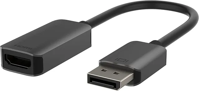 belkin-avc011-displayport-auf-hdmi-adapter-unidirektionaler-dp-1-2-zu-hdmi-2-0-k image 1