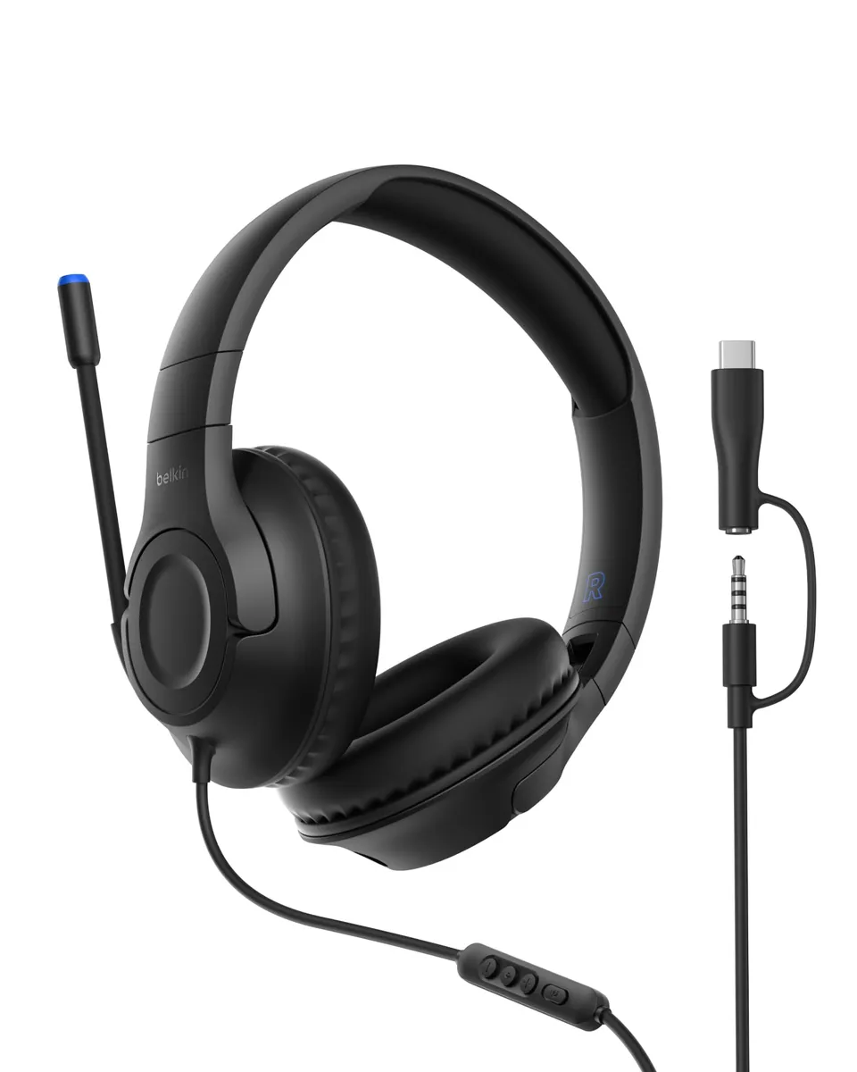 belkin-gaming-inspire-kinderkopfh-rer-kabelgebunden-mit-boom-mikrofon-usb-c-dong image 1