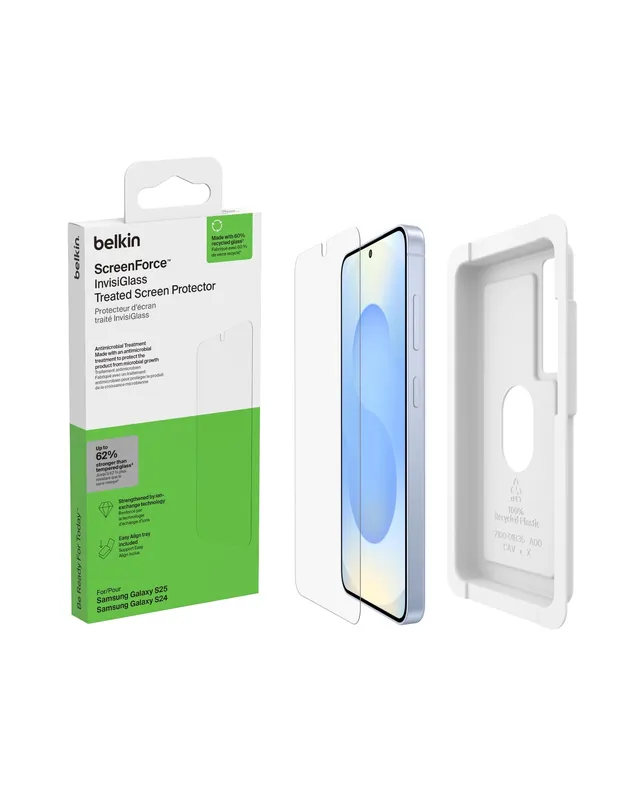 belkin-screenforce-invisiglass-panzerglas-f-r-samsung-galaxy-s25-und-s24-antimik image 1