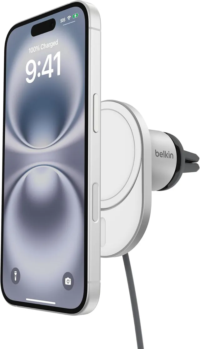 belkin-boostcharge-pro-magnetisches-kabelloses-kfz-ladeger-t-mit-qi2-15-w-magsaf image 1