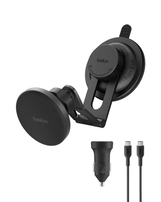 belkin-boostcharge-qi2-kfz-ladeger-t-magnetische-auto-handyhalterung-mit-ladefun image 1