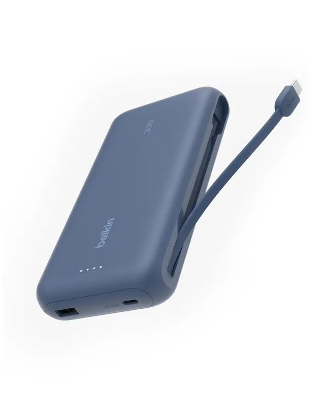belkin-boostcharge-20000-mah-power-bank-mit-integriertem-usb-c-kabel-30-w-bis-3- image 1