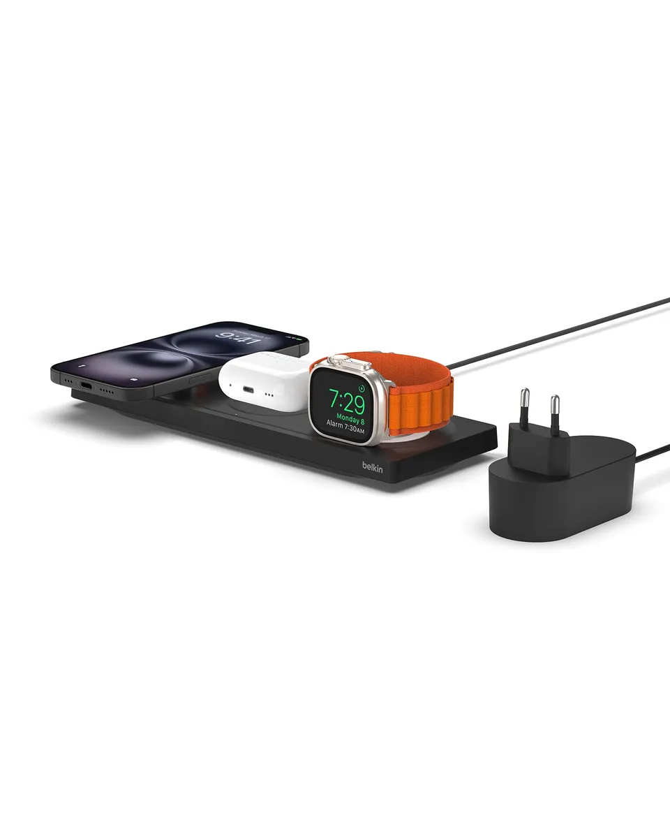 belkin-magsafe-3-in-1-kabelloses-ladeger-t-mfi-zertifiziert-f-r-iphone-16-15-14- image 1