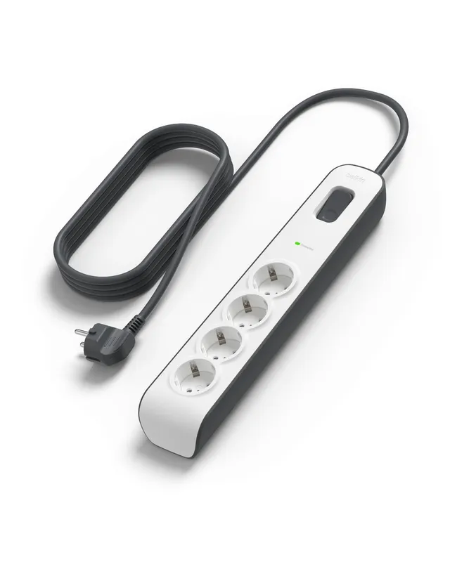 belkin-4-fach-steckdosenleiste-mit-berspannungsschutz-mehrfachsteckdose-525-joul image 1