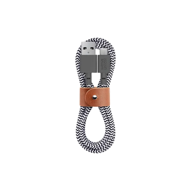 native-union-belt-cable-ladekabel-usb-a-auf-usb-c-1-2-m-4-ft-verst-rktes-nylonge image 1
