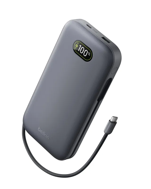 belkin-ultracharge-pro-27k-powerbank-27000-mah-mit-integriertem-usb-c-kabel-240w image 1
