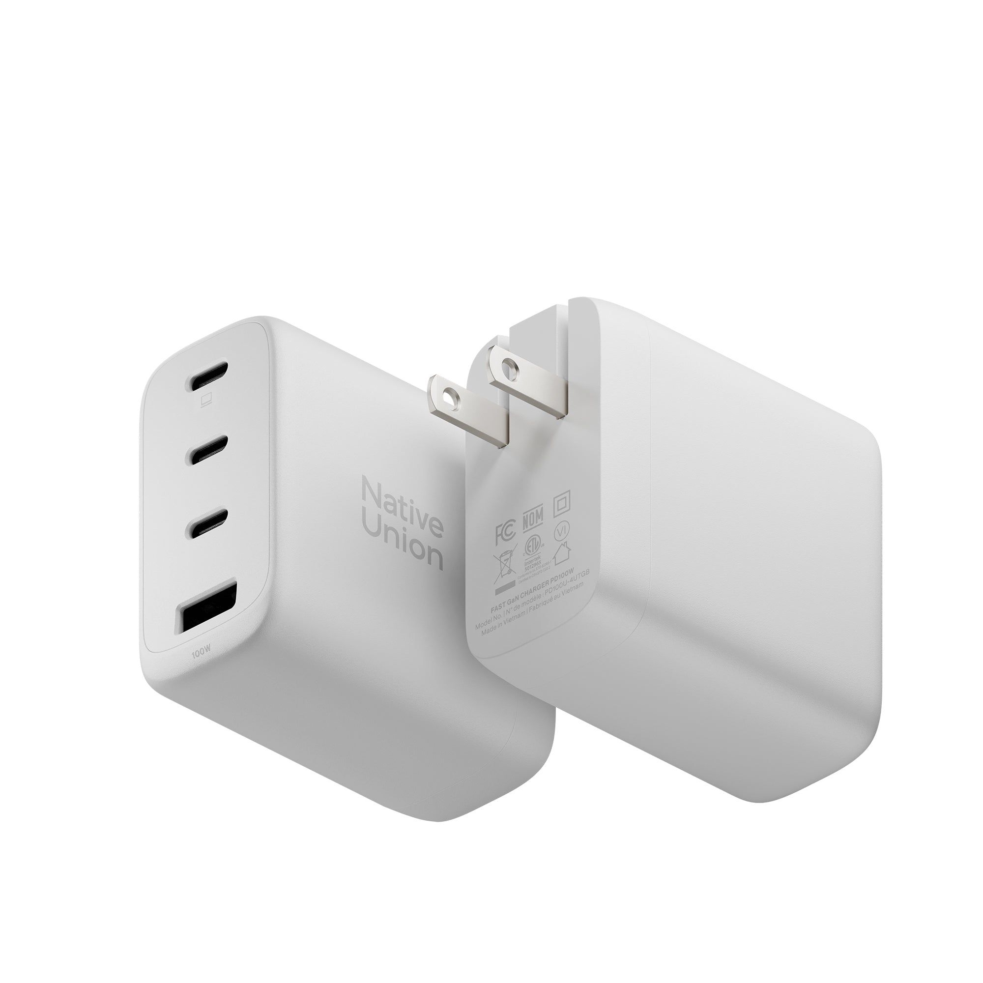 native-union-fast-gan-charger-pd-100w-4-ports-3-usb-c-1-usb-a-gan-technologie-dy image 6