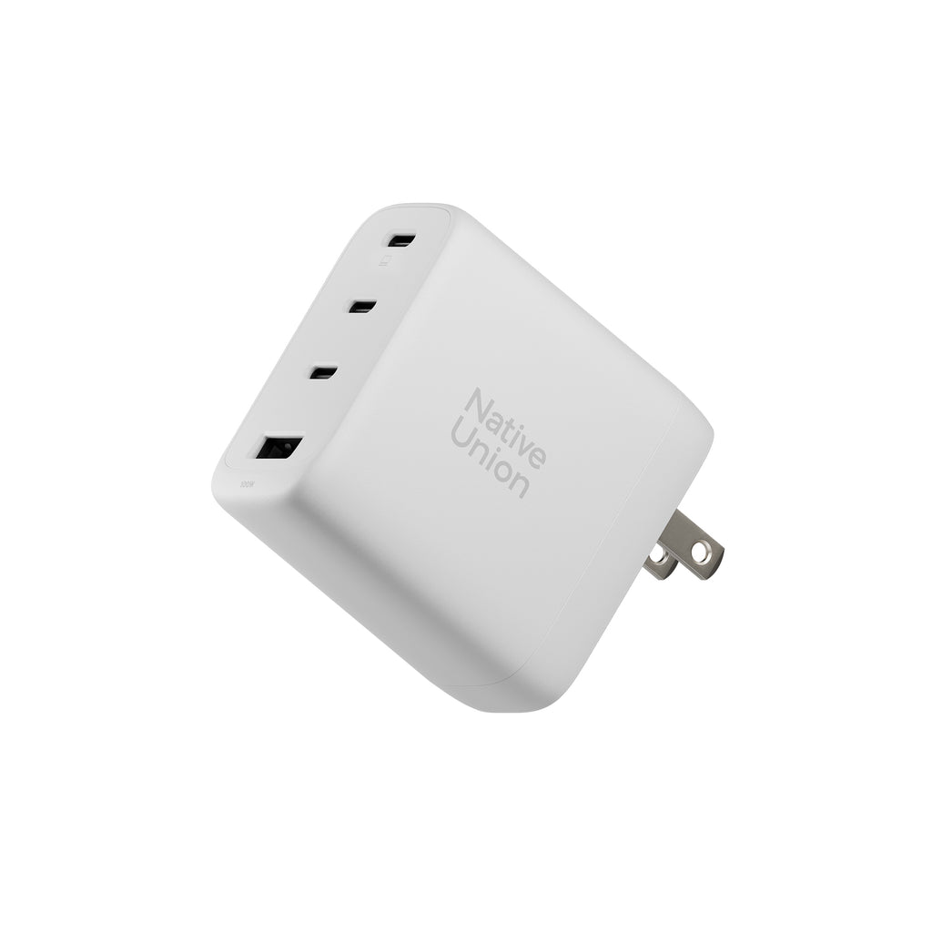 native-union-fast-gan-charger-pd-100w-4-ports-3-usb-c-1-usb-a-gan-technologie-dy image 1