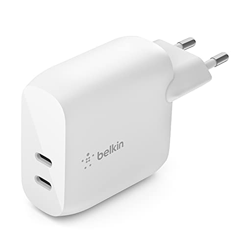 belkin-boostcharge-40-w-usb-c-pd-dual-port-ladeger-t-wcb006-2x-usb-c-mit-20-w-pr image 7