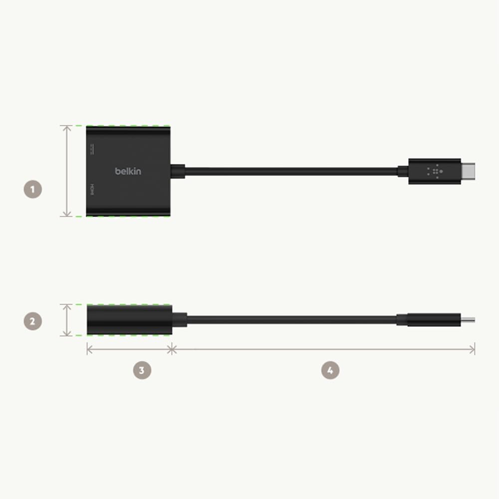 belkin-usb-c-zu-hdmi-adapter-mit-laden-avc007-4k-uhd-bei-60-hz-power-passthrough image 6
