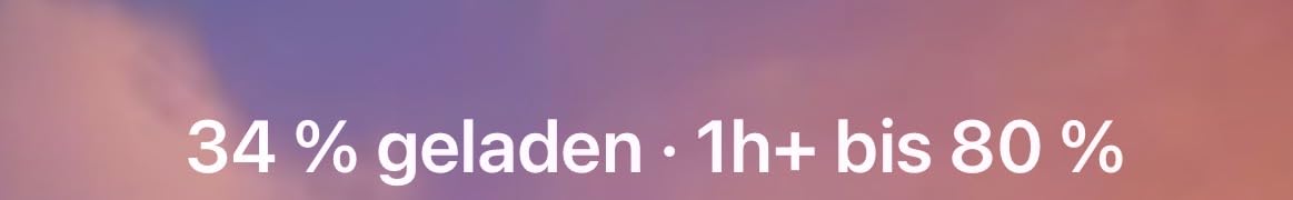 Praktisch, aber wird warm