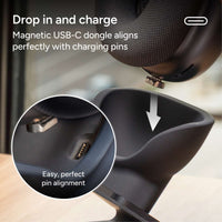 mophie-airpods-max-headphones-charging-stand-lade-und-displayst-nder-mit-magneti image 5