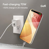 mophie-speedport-70w-wandladeger-t-2x-usb-c-gan-netzteil-70w-fast-charging image 3