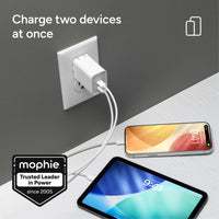 mophie-speedport-70w-wandladeger-t-2x-usb-c-gan-netzteil-70w-fast-charging image 2