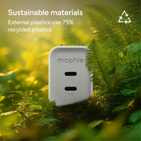 mophie-speedport-70w-wandladeger-t-2x-usb-c-gan-netzteil-70w-fast-charging image 5
