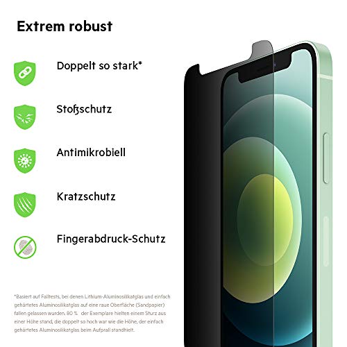 belkin-iphone-12-mini-displayschutz-ultraglass-antimikrobiell-mit-sichtschutz-pr image 8
