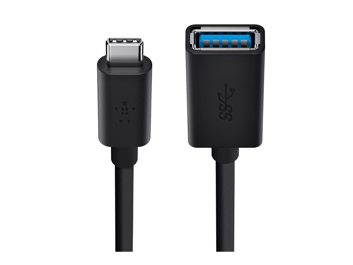 belkin-usb-3-1-type-c-auf-type-a-adapter-f2cu036btblk-1-5-a-5-gbit-s-datenrate-s image 1
