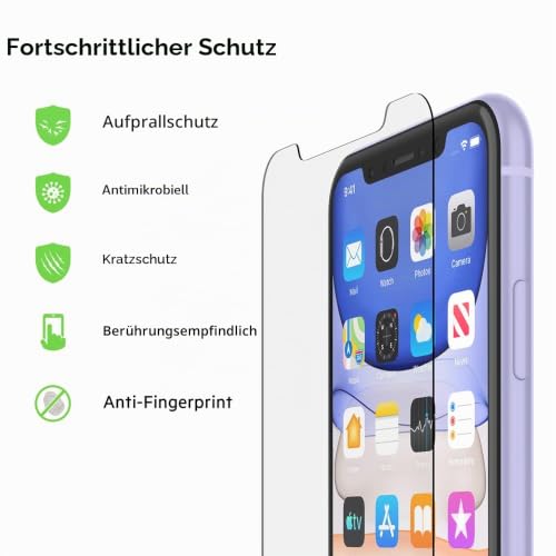 belkin-temperedglass-iphone-11-xr-displayschutz-antimikrobiell-reduziert-bakteri image 8