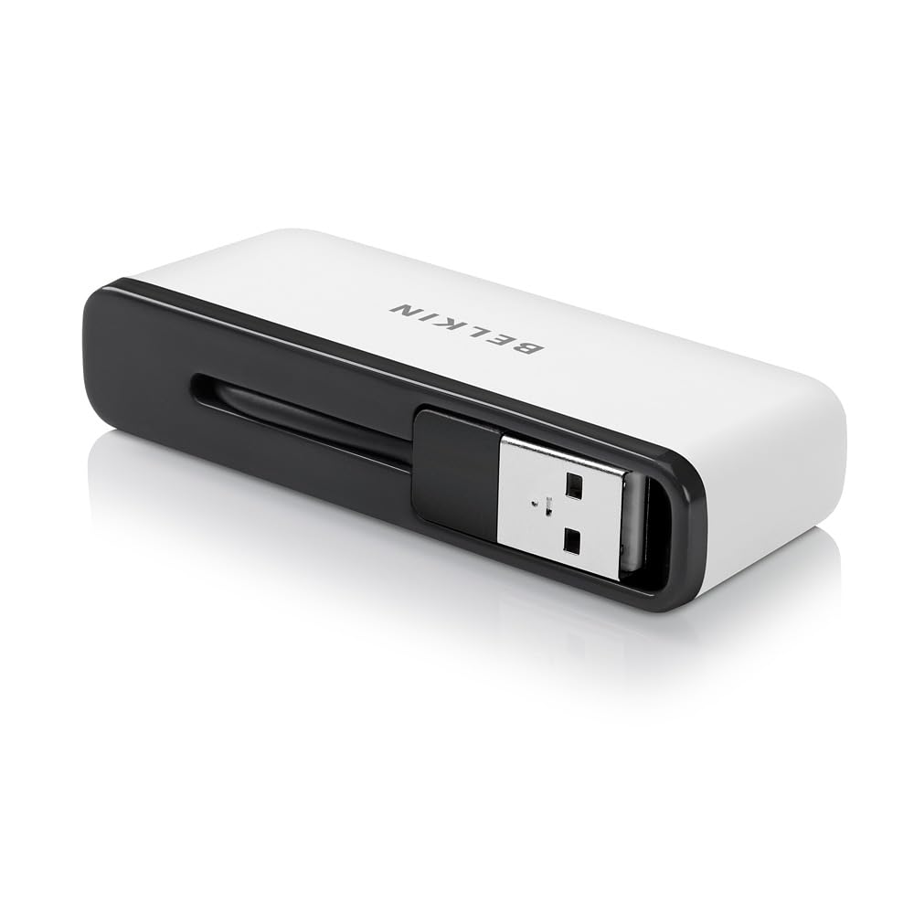 belkin-f4u021bt-usb-2-0-hub-mit-4-ports-travel-hub-mit-480-mbit-s-in-schwarz-wei image 3