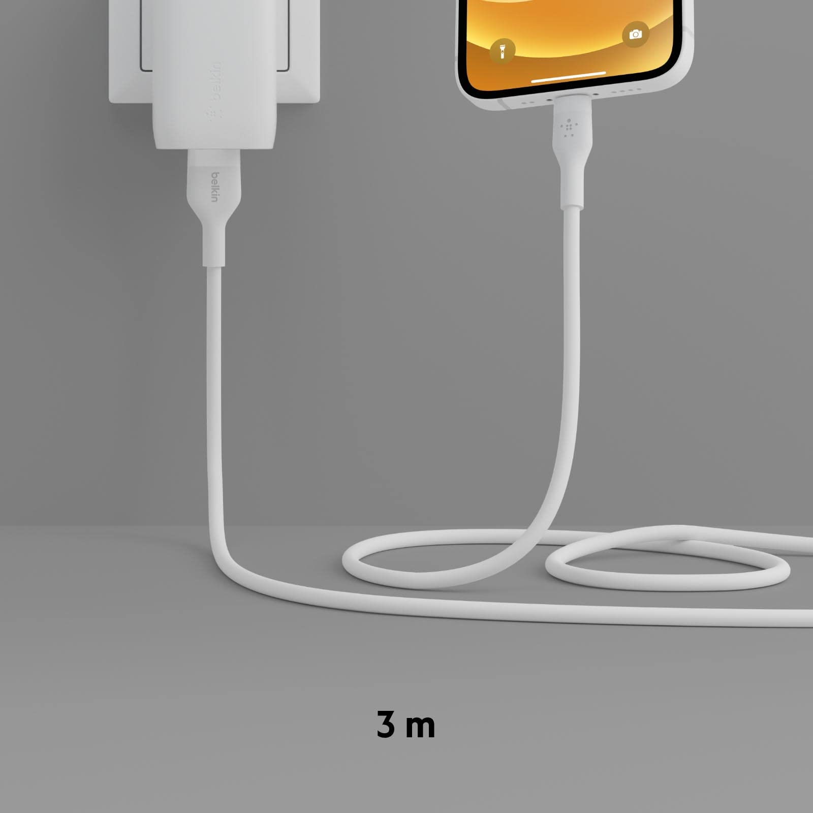 belkin-boostcharge-flex-usb-a-lightning-kabel-3-m-mfi-zertifiziert-silikon-25-ma image 6