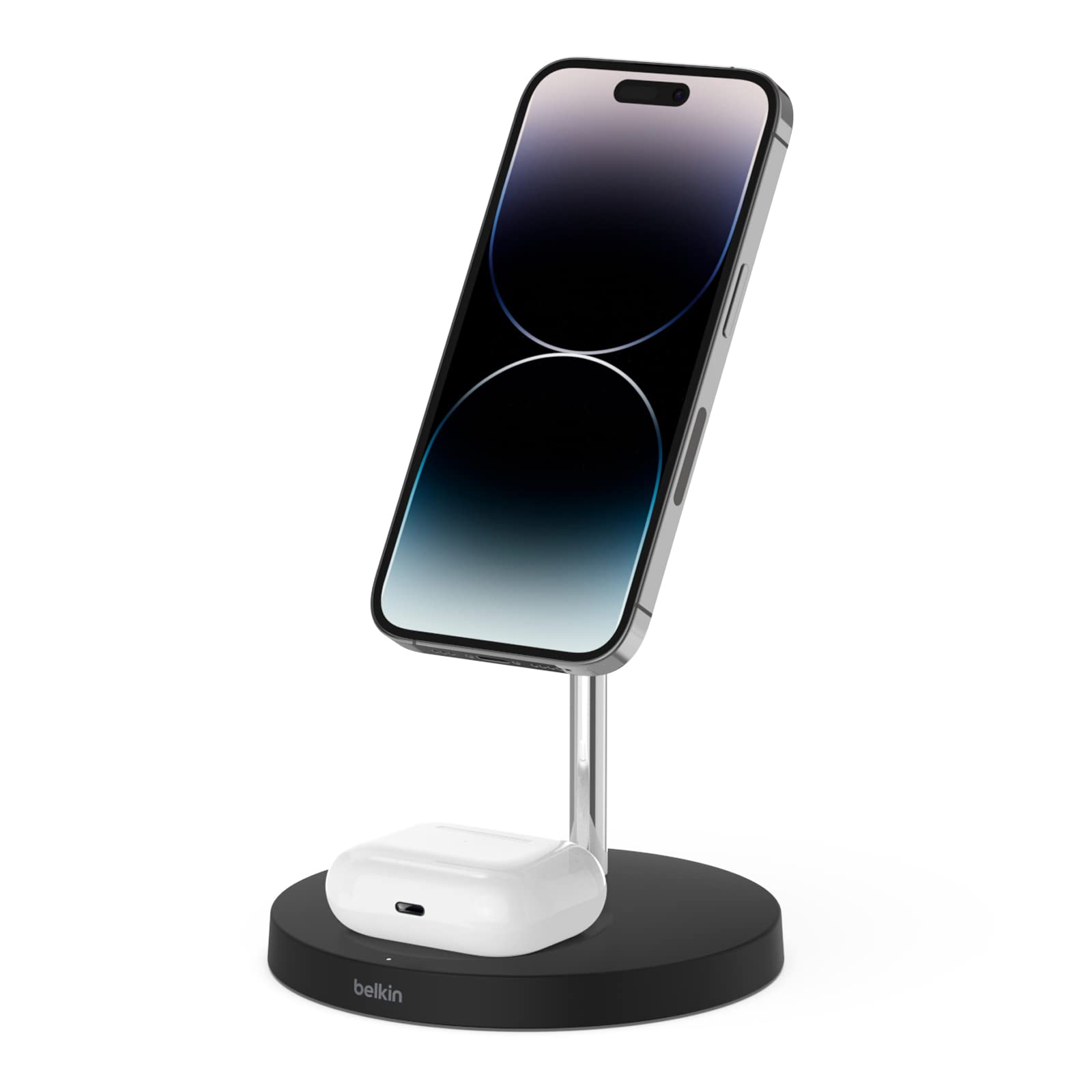 belkin-2-in-1-wireless-ladeger-t-mit-magsafe-wiz004-15-w-schnellladest-nder-f-r- image 1