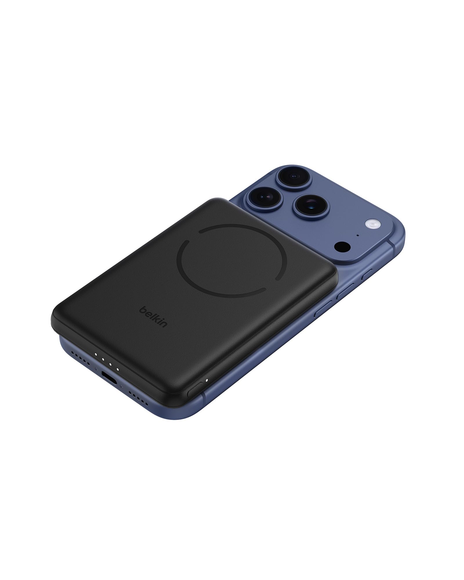 belkin-boostcharge-5000mah-magnetische-power-bank-mit-magnetring-schwarz-qi2-zer image 1