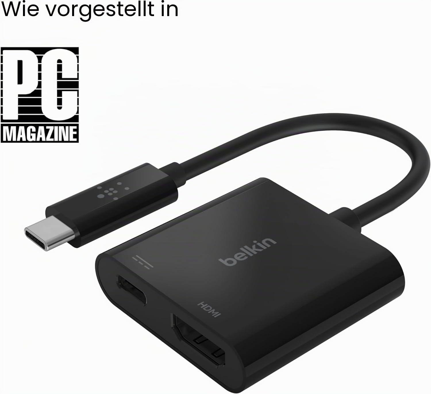 belkin-usb-c-zu-hdmi-adapter-mit-laden-avc007-4k-uhd-bei-60-hz-power-passthrough image 2