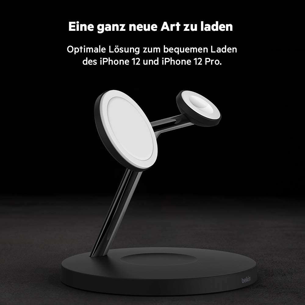 belkin-boostcharge-pro-3-in-1-wireless-ladestation-mit-magsafe-wiz003-15-w-magne image 2