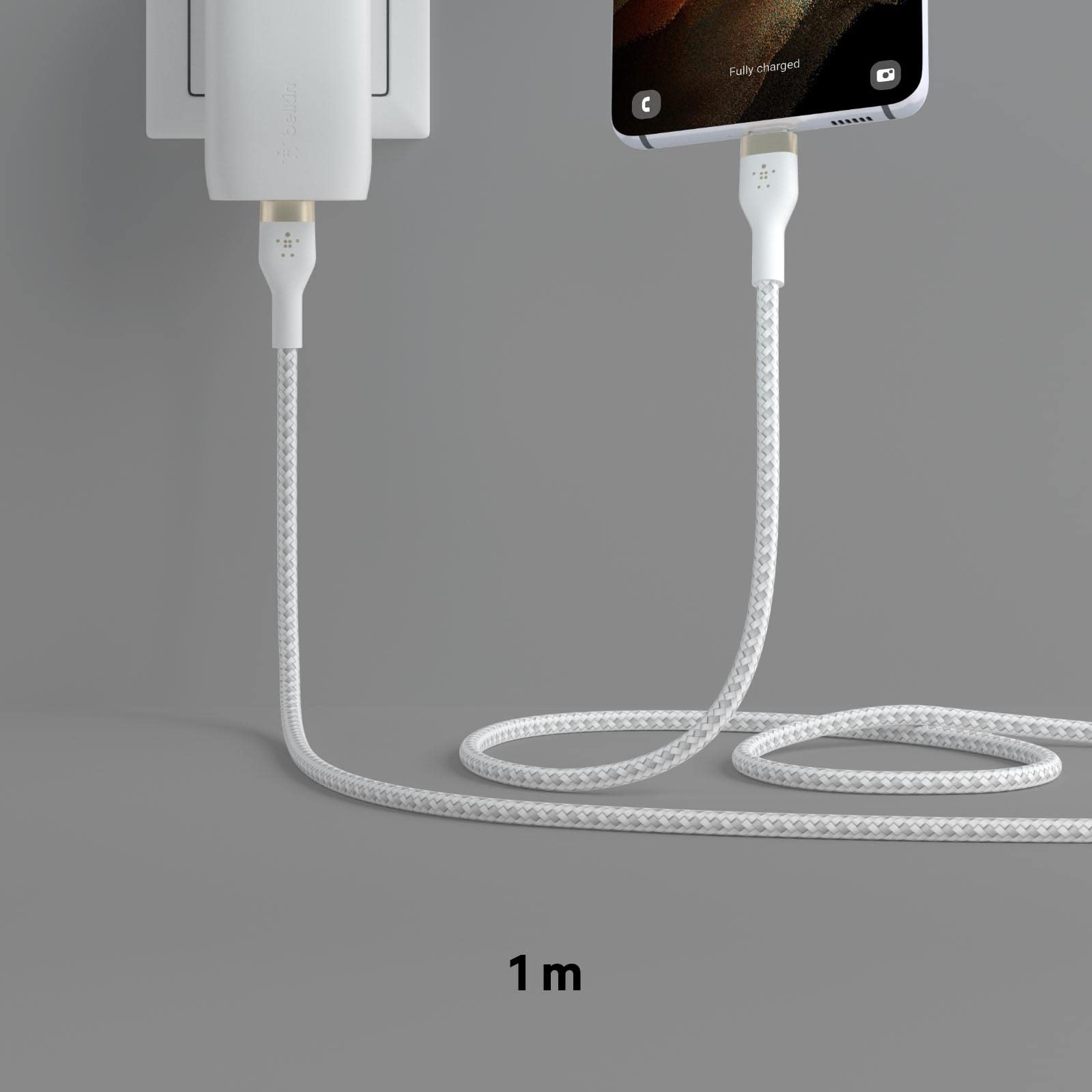 belkin-boostcharge-pro-flex-geflochtenes-usb-c-auf-usb-c-ladekabel-1-m-usb-if-ze image 2