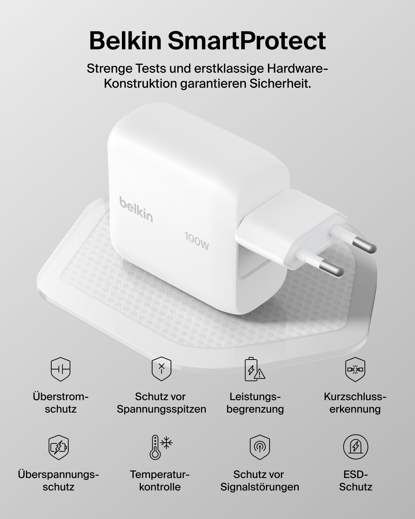 belkin-boostcharge-100w-usb-c-gan-schnellladeger-t-einklappbarer-stecker-kompati image 7
