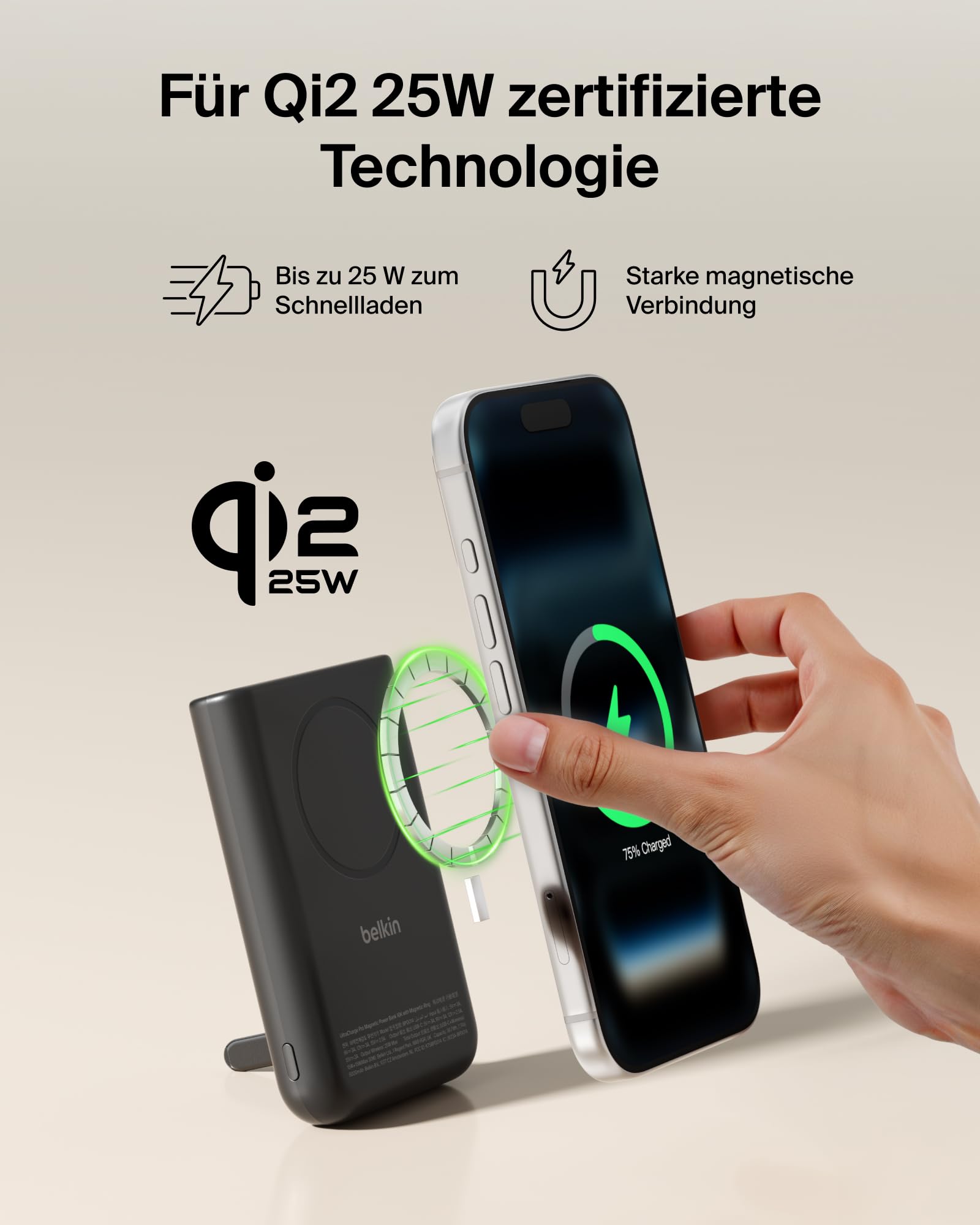 belkin-boostcharge-10000-mah-magnetische-power-bank-mit-st-nder-schwarz-qi2-zert image 5