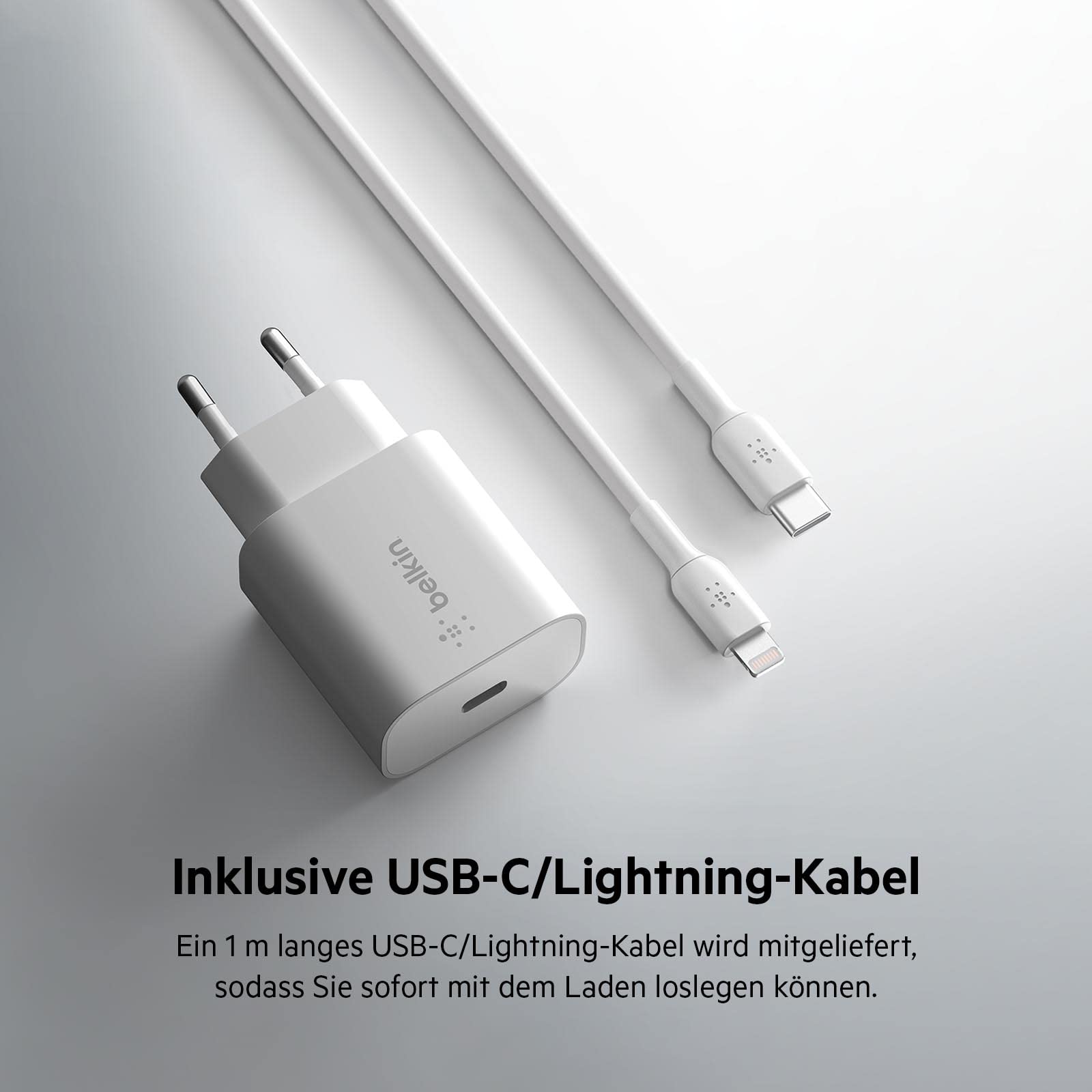 belkin-25w-power-delivery-usb-c-pps-ladeger-t-mit-usb-c-auf-lightning-mfi-kabel- image 2