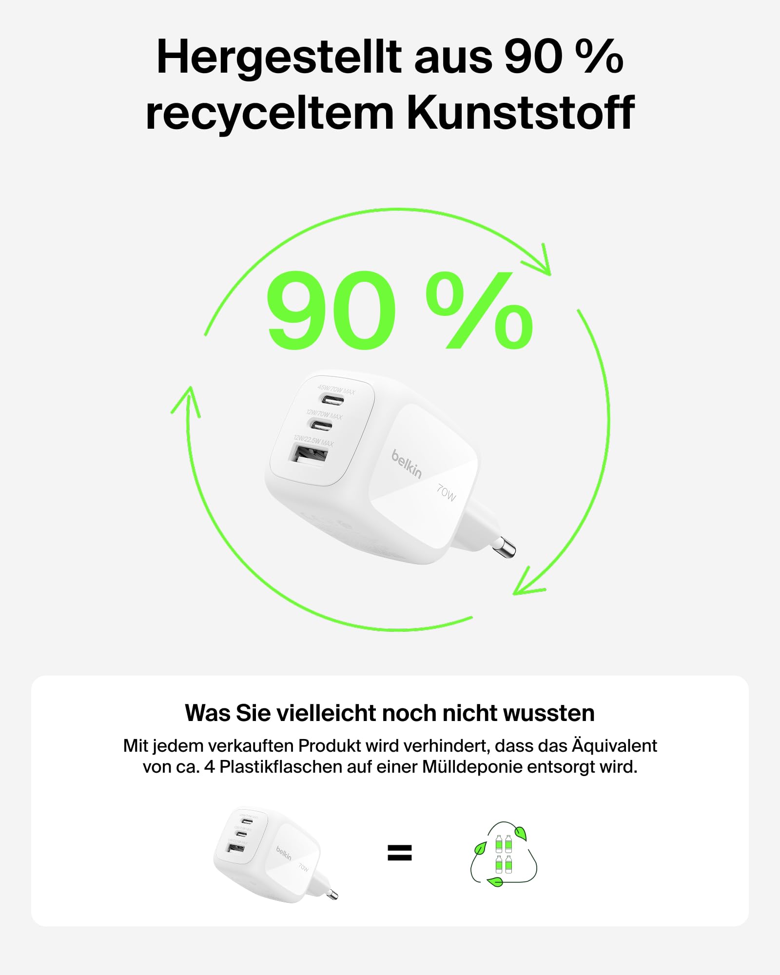 belkin-boostcharge-pro-70w-3-port-gan-ladeger-t-usb-c-mit-reisestecker-set-2x-us image 7