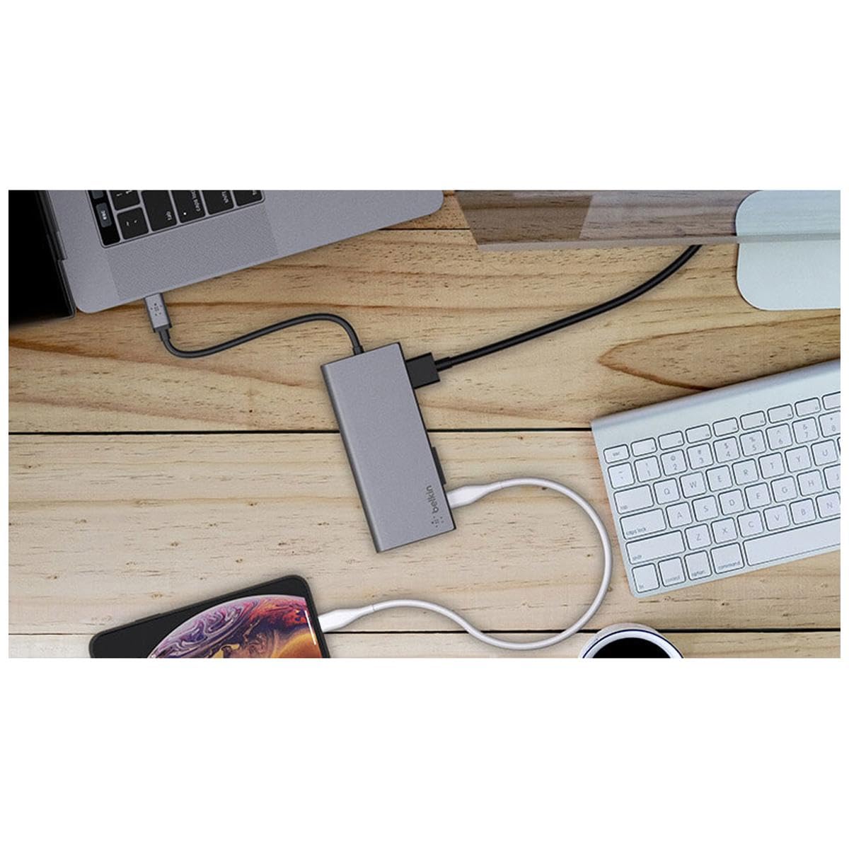 belkin-usb-c-multimedia-hub-mit-integriertem-usb-c-kabel-4k-hdmi-gigabit-etherne image 6