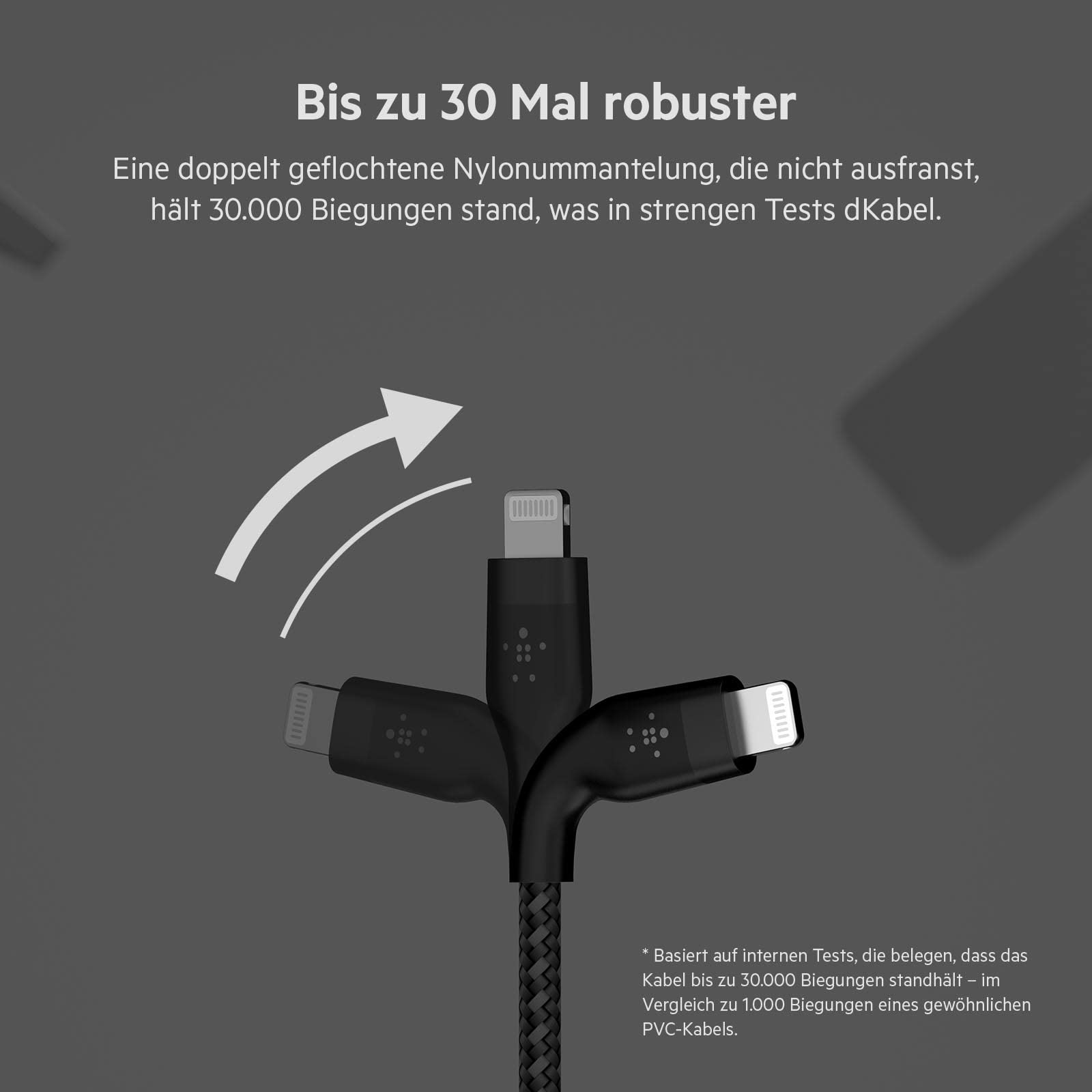 belkin-boostcharge-pro-flex-geflochtenes-usb-c-auf-lightning-kabel-2-m-mfi-zerti image 3