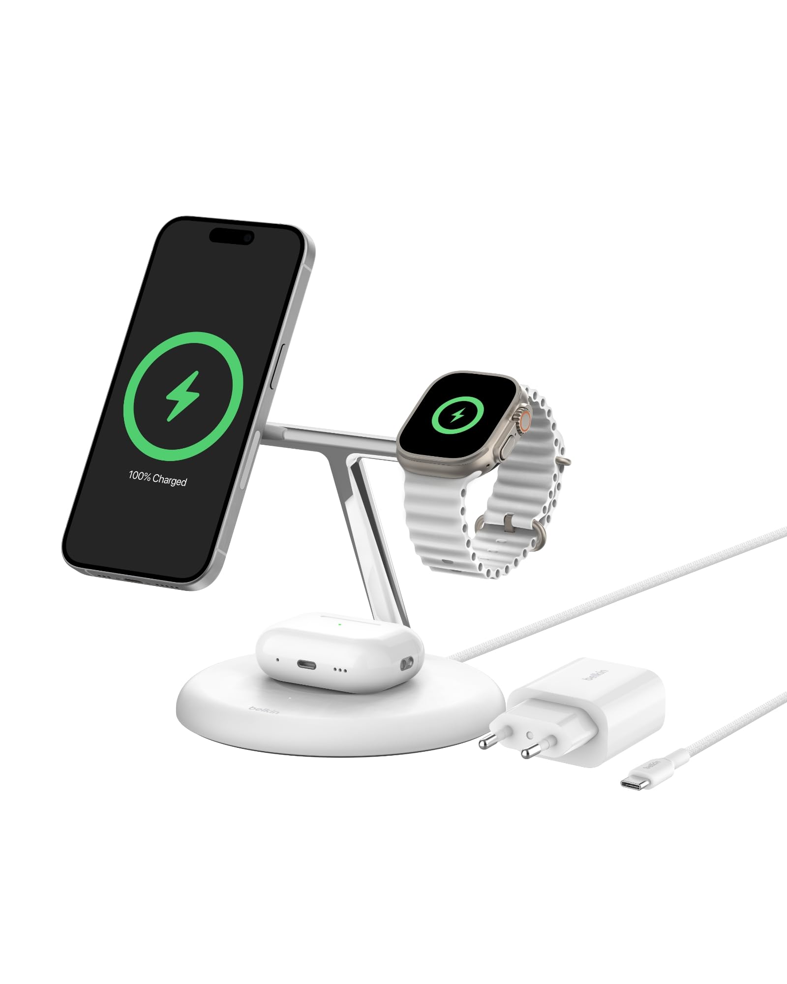 belkin-boostcharge-pro-3-in-1-kabellose-ladestation-mit-qi2-15w-faltbar-magsafe- image 2