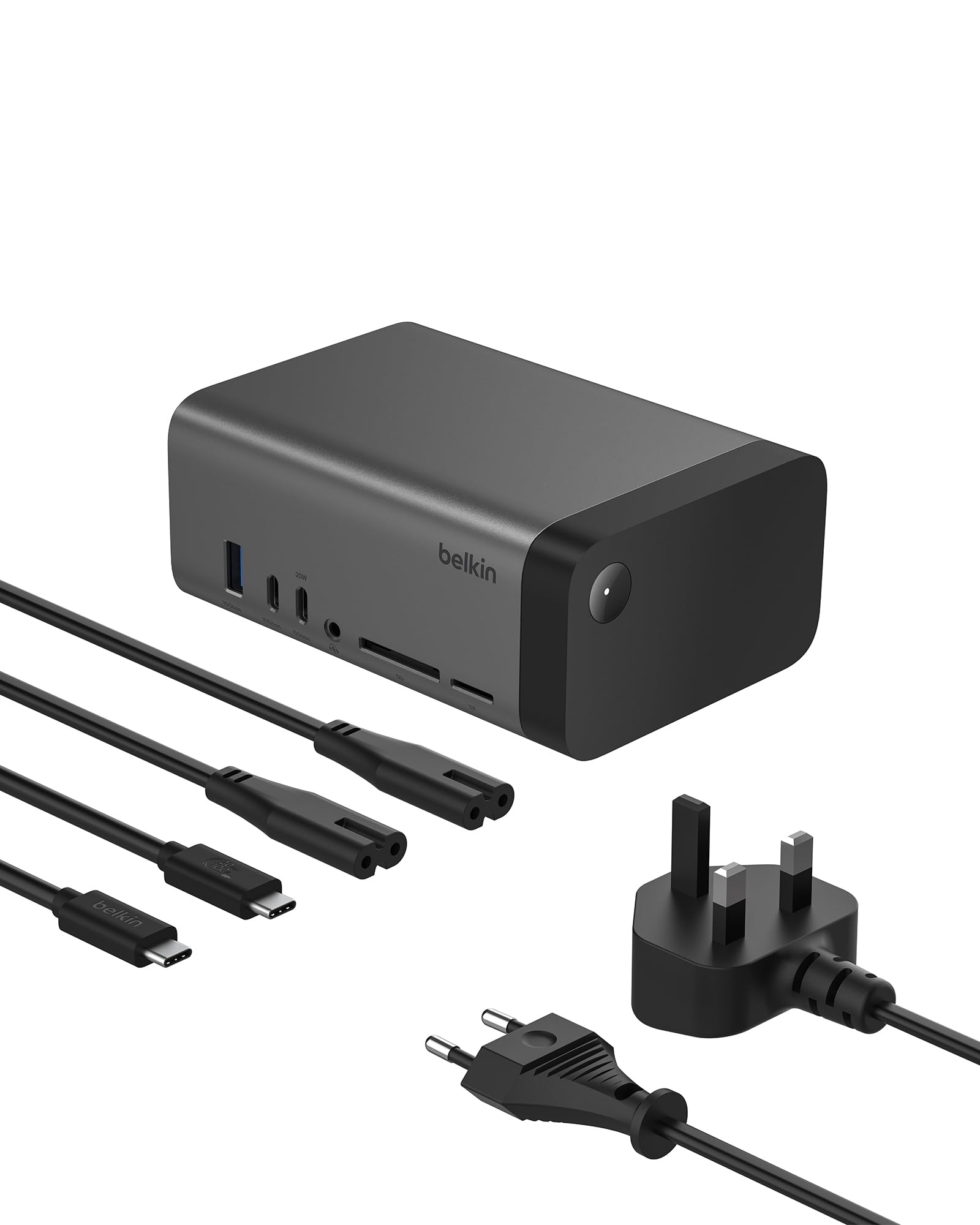 belkin-connect-usb-c-11-in-1-pro-gan-docking-station-150-w-usb-hub-mit-3-monitor image 1