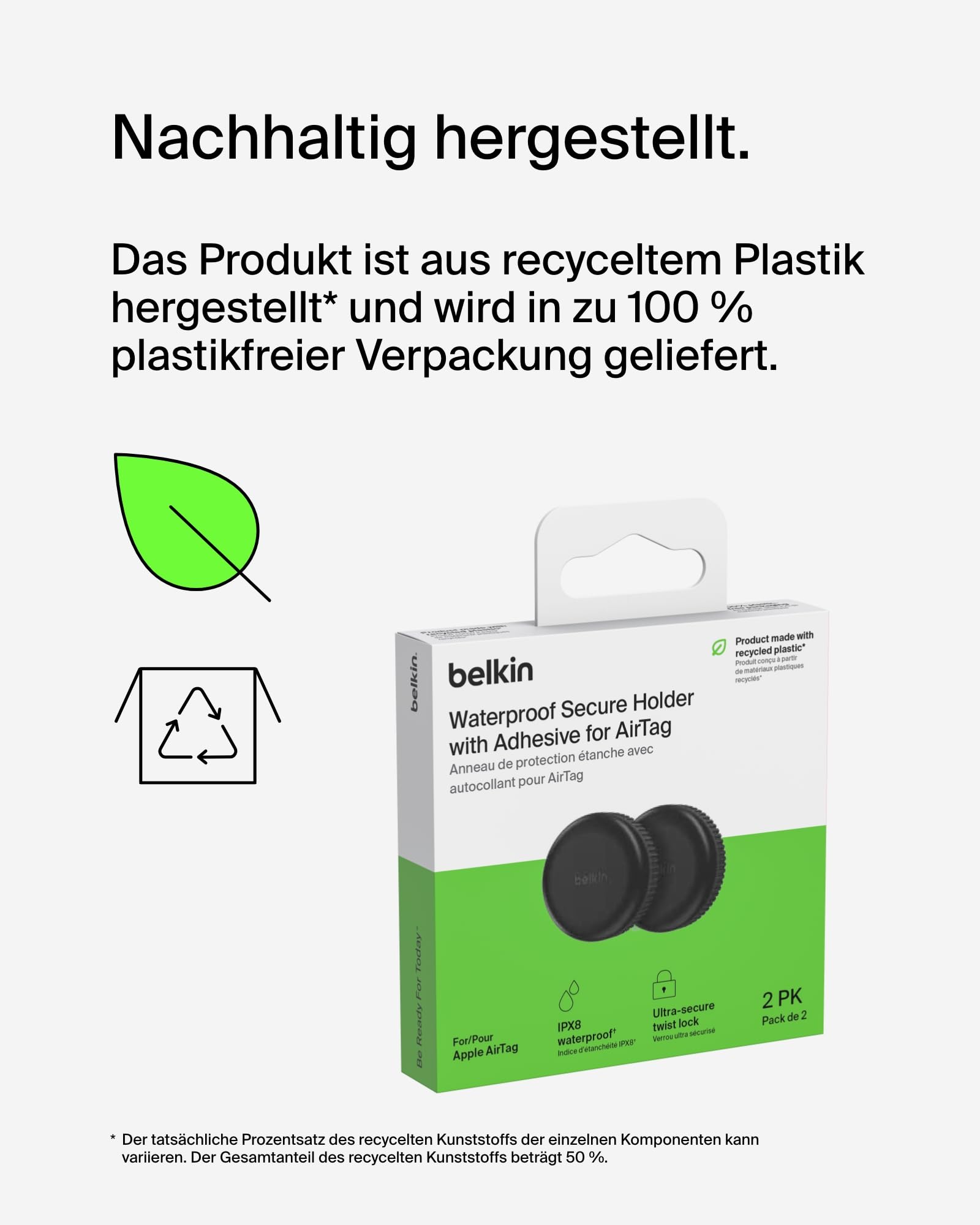belkin-secure-holder-f-r-apple-airtag-2er-set-wasserdichte-ipx8-h-lle-mit-schrau image 7