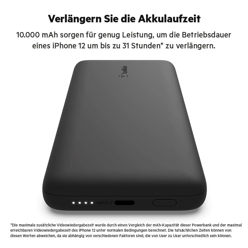 belkin-boostcharge-plus-10k-powerbank-10-000-mah-mit-integriertem-mfi-lightning- image 2