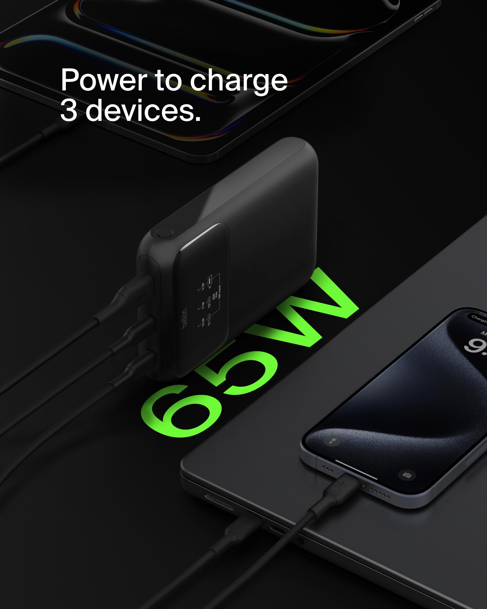 belkin-boostcharge-20000-mah-laptop-power-bank-65-w-usb-c-power-delivery-2x-usb- image 4