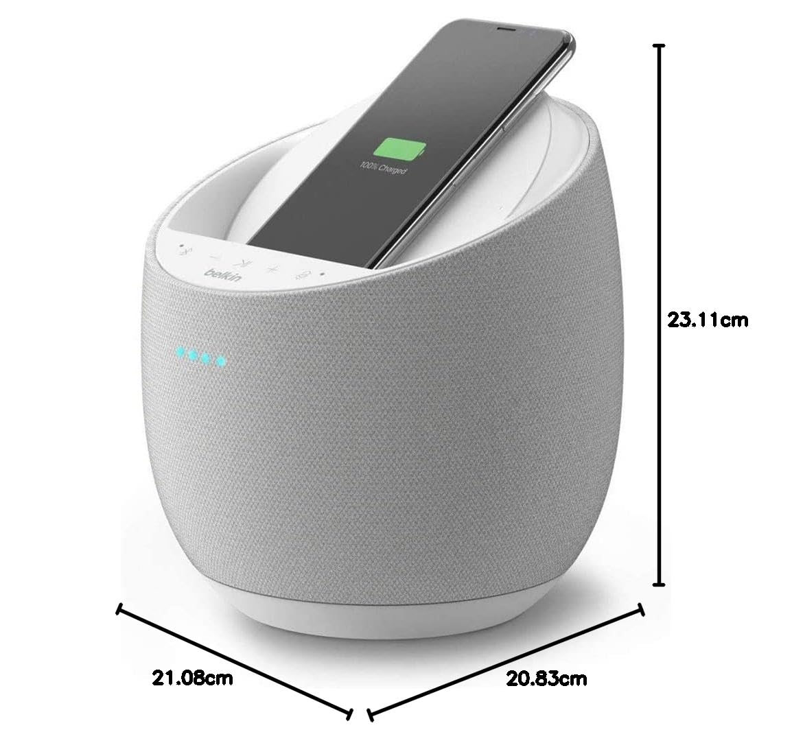 belkin-soundform-elite-hi-fi-smart-speaker-mit-drahtlosem-ladeger-t-bluetooth-la image 7