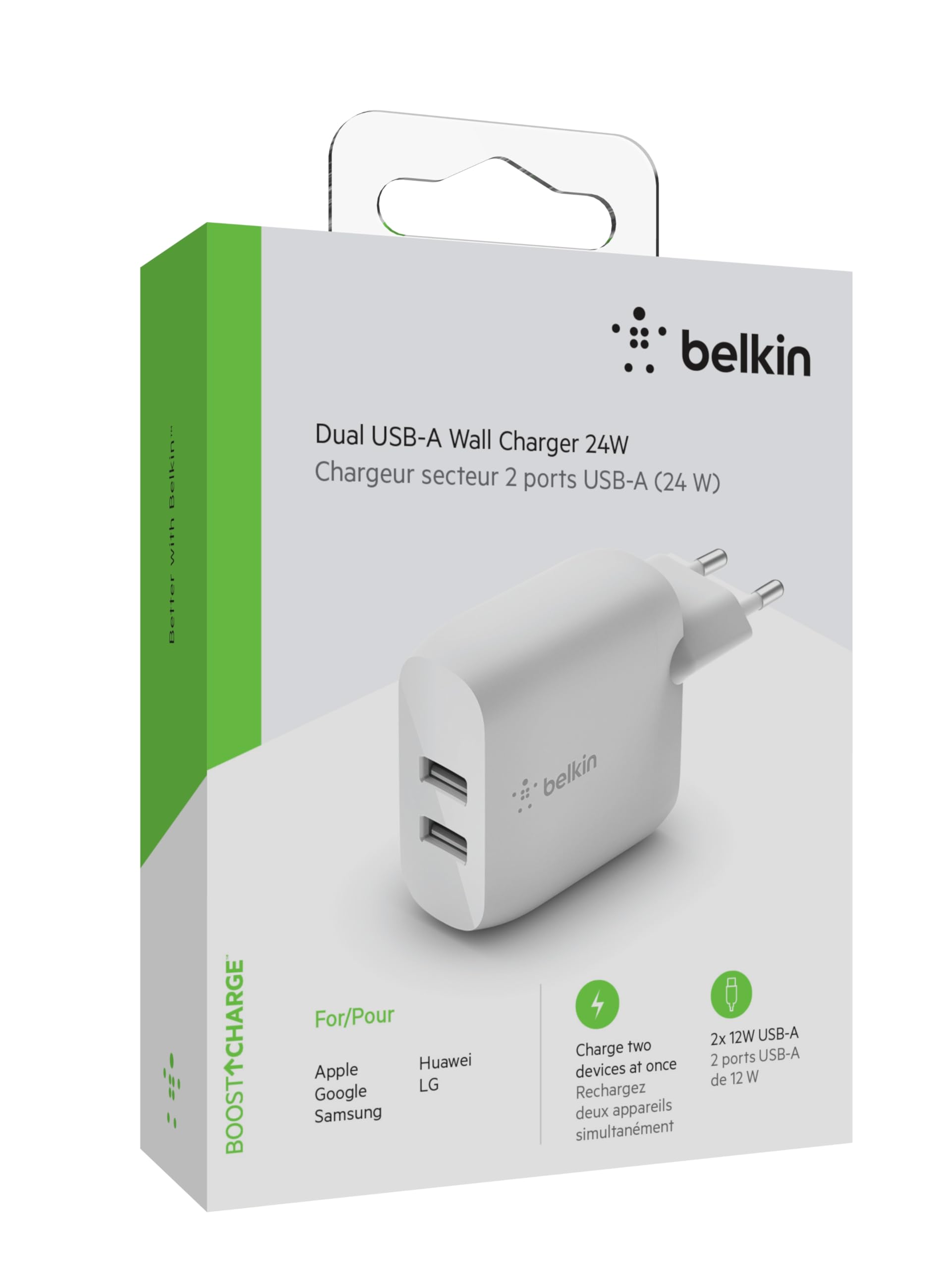 belkin-boost-charge-24-w-usb-a-netzladeger-t-mit-2-anschl-ssen-12-w-je-port-f-r- image 2